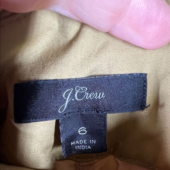 J. Crew Gold Women's Shorts with Bow - Picture 5 of 6
